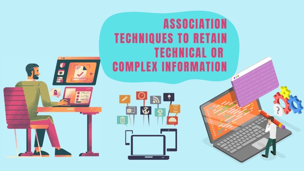 Association Techniques to Retain Technical or Complex Information
